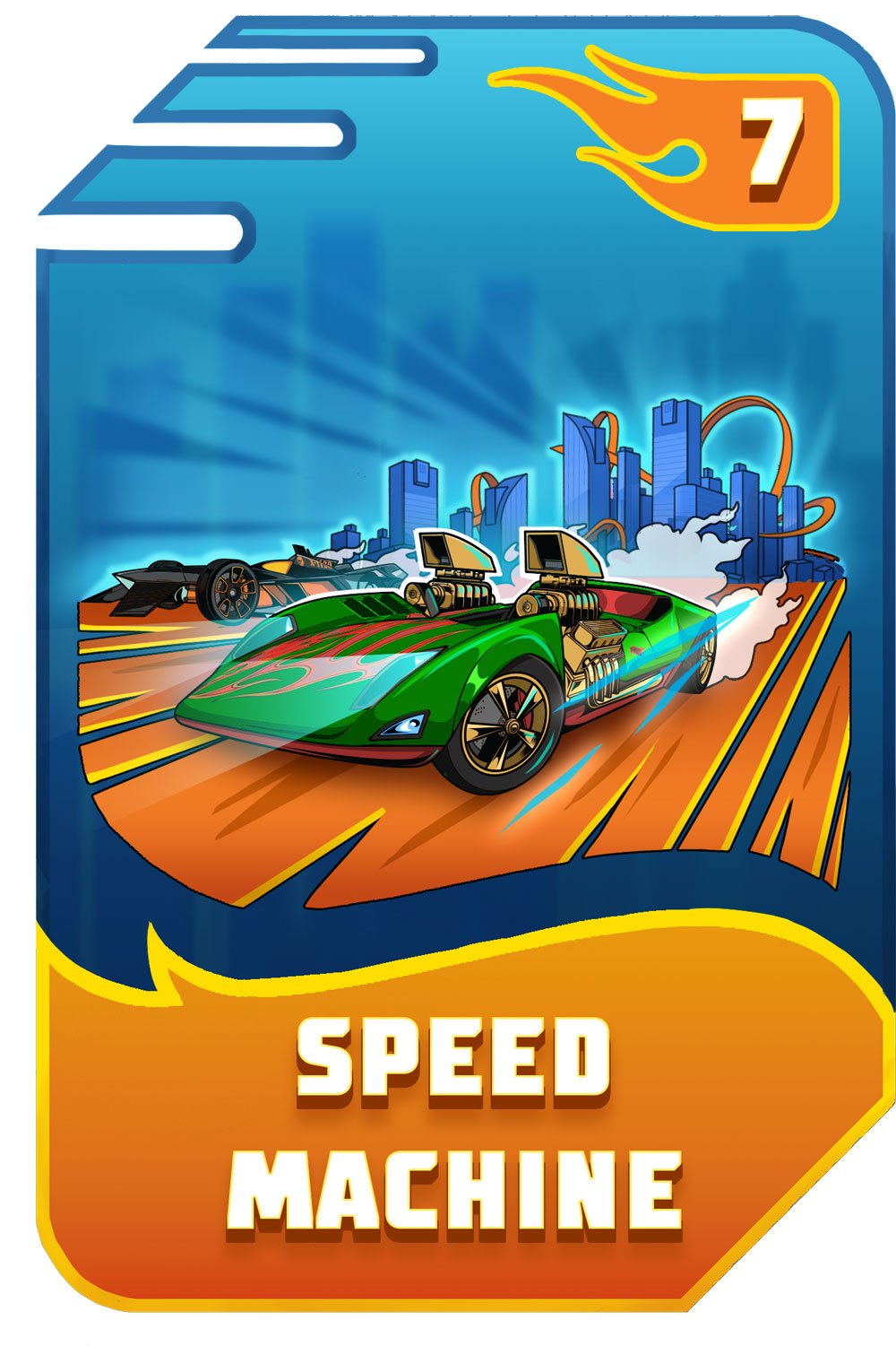 An example of an exclusive digital badge at Hot Wheels Champion Experience
